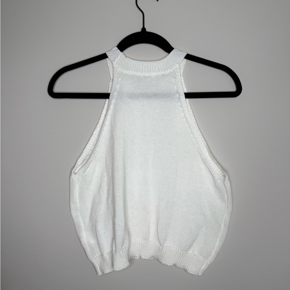 Women's Lemon Graphic Sleeveless Sweater Tank Top - Picture 3 of 6